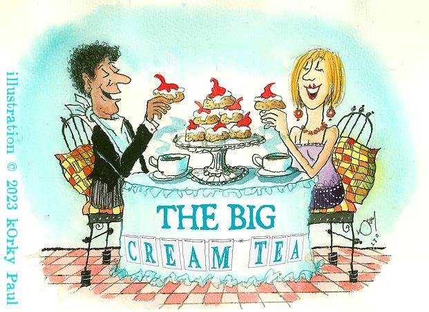 Small image of Big Cream Tea poster