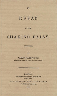The publication that gave Parkinson's its name